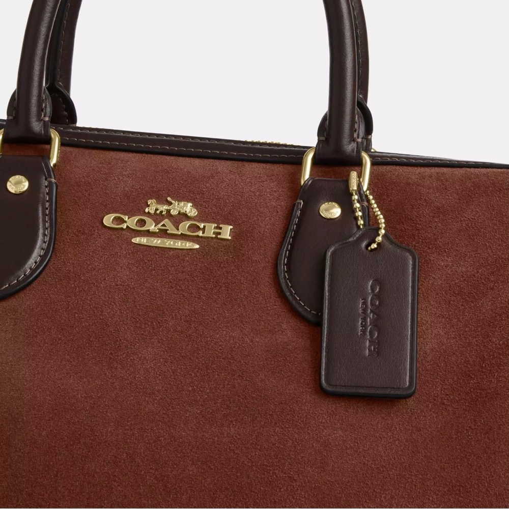 NWT!COACH Rowan Large Satchel Bag(COACH CCC79)Low inventory - Picture 6 of 11